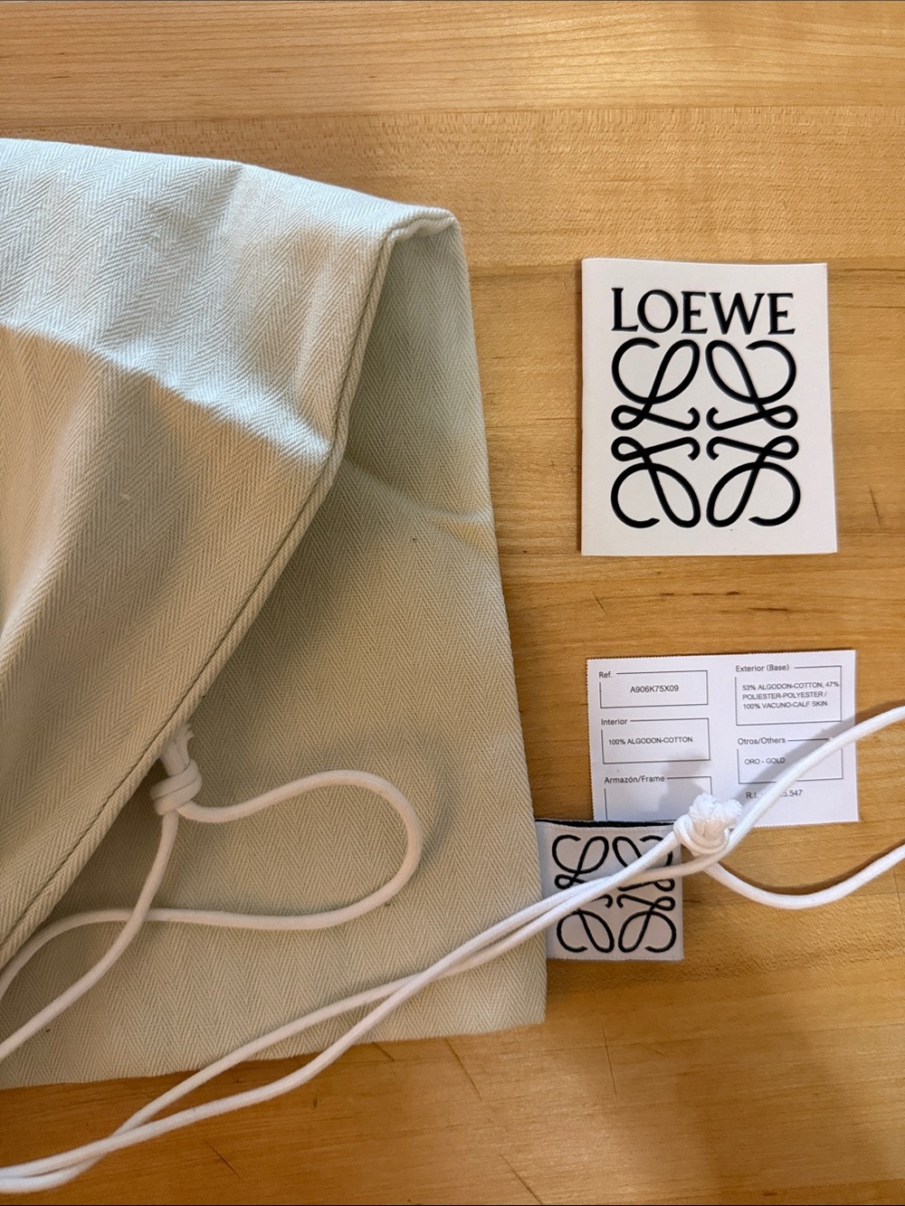 Loewe Pink/Black Embroidered Anagram Logo Shoulder Bag - Picture 7 of 7